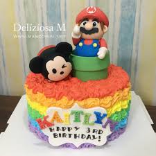Black Bear Diner Moreno Valley Tsum Tsum Mickey Mouse Super Mario Rainbow Cake Rainbow Cake Cake Tsum Tsum Mickey