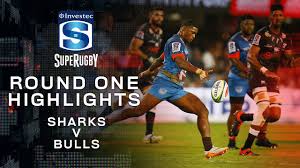 The sharks will compete with the bulls in the currie cup final, which will start on 30 january 2021 at loftus versfeld. Round One Highlights Sharks V Bulls 2020 Youtube