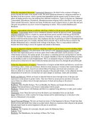 2 although participants were unable to define transcendence, they used phrases such as profound. Define The Supernatural Dimension Transcendence Religion Divinity