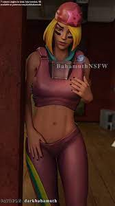 1girls 3d 3d (artwork) blender darkbahamuth female female only fortnite  fortnite: battle royale skully (fortnite) solo tagme teasing 