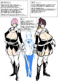 takeda hiromitsu, absurdres, highres, translation request, 1boy, 2girls,  breasts, huge breasts, long hair, multiple girls - Image View - | Gelbooru  - Free Anime and Hentai Gallery