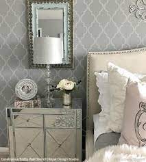 This lovely casablanca trellis moroccan wall stencil in an allover trellis pattern is super easy to stencil and perfect for any interior style and wall decor, and anywhere you want to use a bold graphic pattern like painting directly over your floor! Casablanca Trellis Moroccan Stencil In 2021 Moroccan Wall Stencils Moroccan Stencil Wall Stencil Patterns