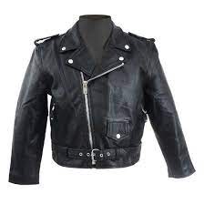 Vance Vk515 Children S Kids Boys Girls Black Leather Biker Motorcycle Jacket Kids Leather Jackets Leather Jacket Shopping Leather Jacket