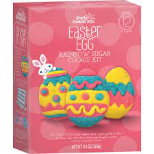 Easter Egg Rainbow Sugar Cookie Kit Crafty Cooking Kits