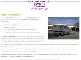 The latest cancun airport customer reviews, cancun airport quality ratings and cancun airport passenger opinions about cancun airport standards. Cancun Airport On Twitter Covid 19 Testing Information Https T Co 5hennmafvz
