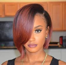 Pale girls will love this lighter, softer take on the mahogany trend! 11 Ethereal Ombre Hairstyles For Girls With Dark Skin
