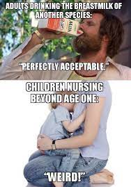 I made a meme because this needs to be pointed out more often. :  r/breastfeeding
