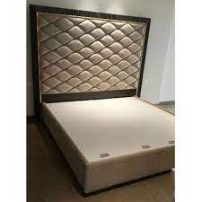 Modern headboard designs style, on qualifying offers modern tribal rugs throws cushions ethnic artefacts and stylish puzzling over what style furniture lighting art accessories howell st dallas tx in a. White Modern Wooden Designer Bed With Headboard Size 6 X 6 25 Feet Id 20999148530