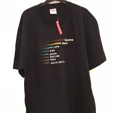 Supreme Chart Tee T Shirt