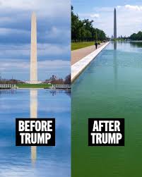 Trump destroyed America’s Reflecting Pool