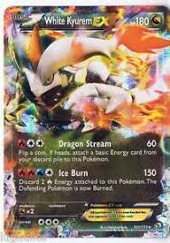 Black And White Kyurem Card Electronics Cars Fashion Collectibles Coupons And More Ebay Cool Pokemon Cards Pokemon Pokemon White