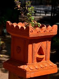 Tulasi Brindavan Ocimum Sanctum Shop Online For Plants Bangalore Tulsi Pot Tulasi Plant Tulsi