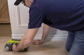 You mentioned that by doing the flush base detail, you can install the finished floor afterwards. How To Install Baseboards Plus How To Caulk Them Easily