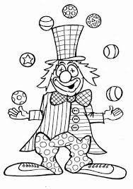 Mon coloriage en ligne gratuit. Graphisme En Maternelle Colorier Le Clown Clown Coloring Pages Kids Art Projects