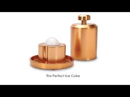 The Perfect Ice Cube Hammacher Schlemmer Nugget Ice Maker Ice Cube Cool Bars