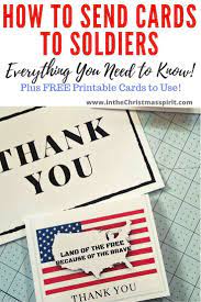 We began counting cards sent in the fourth year of the program. Making Cards For Soldiers All You Need To Know In The Christmas Spirit Military Christmas Cards Inspirational Cards Military Cards