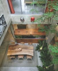 Signature to greg natale's style, this newly revamped house uses strong contrasting monochrome elements and bold colour and designs. Gallery Of Terrace House Renovation O2 Design Atelier 7