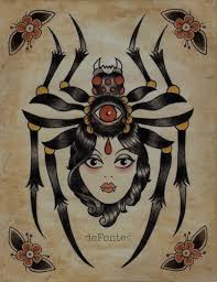 Spider tattoos for girls, men & women. Spider Tattoo Designs Tattooimages Biz