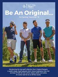 With roots in the 1950s and 60s, the brand specializes in clothing, footwear, and eyewear. Golf Business News Original Penguin Golf Launches Spring 19