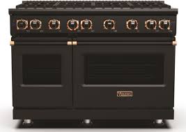 Florence, italy is known for outstanding food, delicious wine, impeccable design, and attention to detail. Viking 7 48 Freestanding Natural Gas Range Matte Black Vgr74826gborg Black Gas Stove Viking Kitchen Rose Gold Kitchen