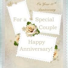 Learn how to celebrate your 9th wedding anniversary with gifts, celebrations, flowers, and gems. To A Special Couple On Your 40th Anniversary Happy Anniversary Gift Book 40th Wedding Anniversary Gifts
