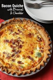 Bacon Quiche With Broccoli Cheddar Good Cheap Eats Recipe Bacon Quiche Quiche Recipes Bacon Quiche Recipe