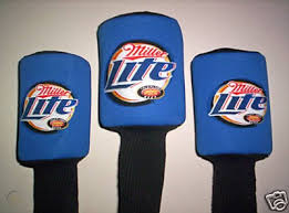 Keep all of your clubs protected with our range of golf club covers. Miller Lite Beer Golf Club Driver Headcovers Set 3 2 77988580