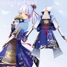 She will also work well in freeze comps. Hot Game Genshin Impact Kamisato Ayaka Cosplay Costume Carnival Halloween Costumes Women Party Sexy Dress Uniform Outfit Wig Game Costumes Aliexpress