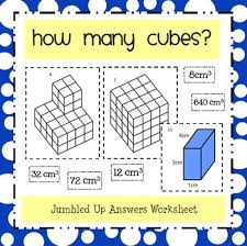 Counting Cubes Volume Of Cuboids Teaching Volume Too Cool For School Cube