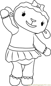 You can download doc mcstuffins hugs lambie coloring page for free at coloringonly.com. Lambie Lamb Coloring Page For Kids Free Doc Mcstuffins Printable Coloring Pages Online For Kids Coloringpages101 Com Coloring Pages For Kids