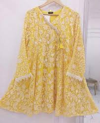 7000 Pkr Chiffon Fabric Pakistani Dresses Casual Casual Wear Dress Simple Pakistani Dresses