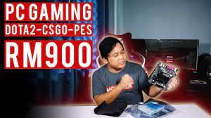 Rakit pc gaming amd murah (entry level) budget 8 jutaan. Pc Gaming Paling Murah Rm900 Youtube