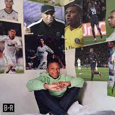 The multiple ronaldo pictures are gone, replaced by snaps of mbappe with the world cup, the kopa trophy, celebrating a ligue 1 win with neymar and so on. Bleacher Report Psg Star Kylian Mbappe Grew Up With Posters Of Ronaldo On His Wall Today He Faces Him In The Champions League Facebook