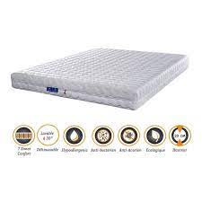 matelas alese 70x190 x 20 cm ferme special sommier electrique dehoussable housse lavable 7 zones de confort ame poli la cdiscount maison