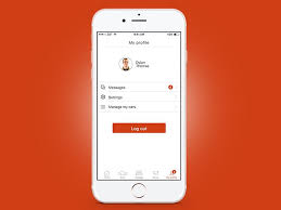 Car Dealer Ios App Profile Screen Ios App Car Dealer App