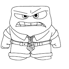Printable coloring pages of joy, anger, sadness, disgust, fear and bingbong from disney pixar's inside out. Inside Out Coloring Pages Books 100 Free And Printable