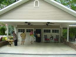 Building A Carport Patio Notice The Ceiling Fans Isn T That A Nice Touch Do You See The Side Carport Patio Building A Carport Carport Plans