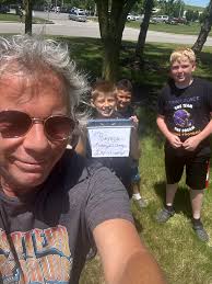 Way out here in Northwest Ohio. These little heads are the Ravens!! From  point place right around the corner! ￼￼ Had to stop contribute and wish  them well😄