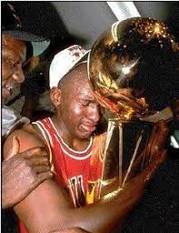 Nba Trophy With His Airness Michael Jordan Mlm Marketing Da Bulls