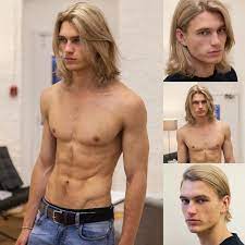 Mid length hair is good length for oblong faces. Awesome Long Hair Don 39 T Care Model Charlie Kennedy By Http Broshairstylesations Top Index Php 20 Long Hair Styles Men Long Hair Styles Blonde Guys