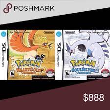 Pokemon Heart Gold Soul Silver Pokemon Heart Gold Pokemon Things To Sell