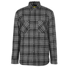 Details About Dunlop Mens Flannel Shirt Casual Top Long Sleeve Two Chest Pockets Cotton