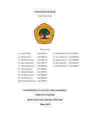 Fisika Makalah Gerak Melingkar Docx Gerak Melingkar Tugas Fisika Dasar Disusun Oleh 1 Tiara Monika 1411900073 11 Ahmad Alifian M 1411900088 2 Wulan Course Hero