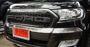 Ford Ranger Raptor Grills Led White Black And Grey Ford Ranger Ford Ranger Raptor Ford Ranger Wildtrak