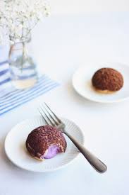 Pin By Adriana Herrera On Ube Cream Puffs Lava Cake Recipes Frozen Breakfast