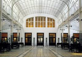 At Vienna Austrian Postal Savings Bank Building Osterreichische Postsparkasse Lobby Architect Otto Wagner 1 Modern Architecture Architecture Otto Wagner