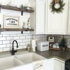Farmhouse Winter Kitchen Farmhouse Kitchen Backsplash Farmhouse Sink Kitchen Farmhouse Kitchen Design