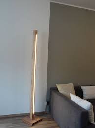 Led Lampe Stehlampe Buche Holz Mit Dimmer Etsy Stehlampe Holz Stehlampe Led Stehlampe