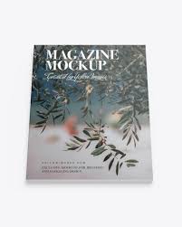 Download Textured Magazine Mockup In Stationery Mockups On Yellow Images Object Mockups PSD Mockup Templates
