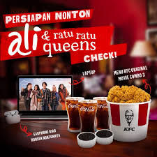 Pusat streaming film bioskop subtitle bahasa indonesia gratis dan lengkap dengan banyak pilihan kategori film mulai dari film lama sampai film terbaru. Kfc Jagonya Ayam S Tweet Bikin Nonton Film Netlix Ali Dan Ratu Ratu Queens Makin Sempurna Dengan Ditemenin Menu Kfc Original Movie Combo Kfcindonesia Kfcoriginalmoviecombo Trendsmap